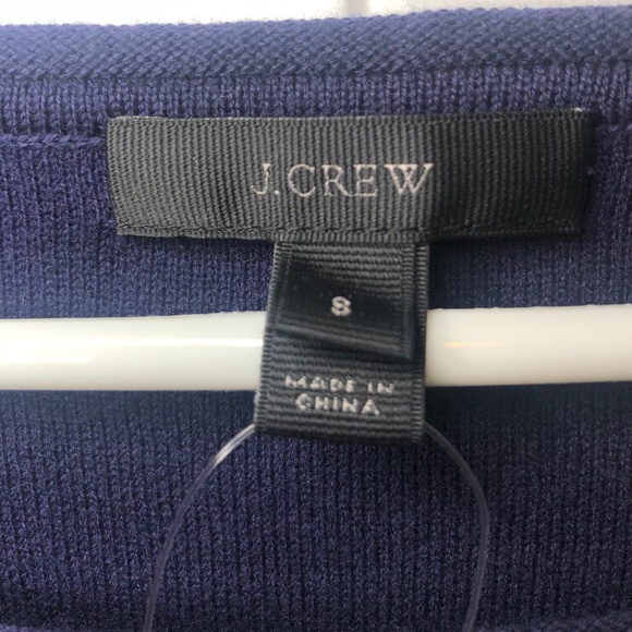 NWT J Crew Small Sweater Dress with Ruffle Hem. - Picture 4 of 5